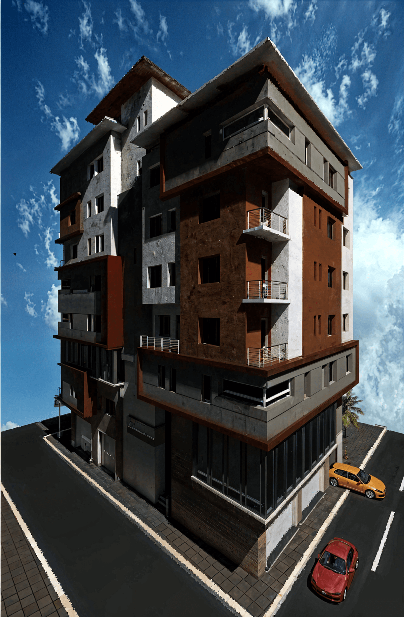 Résidence Rubis - Vue du projet de construction