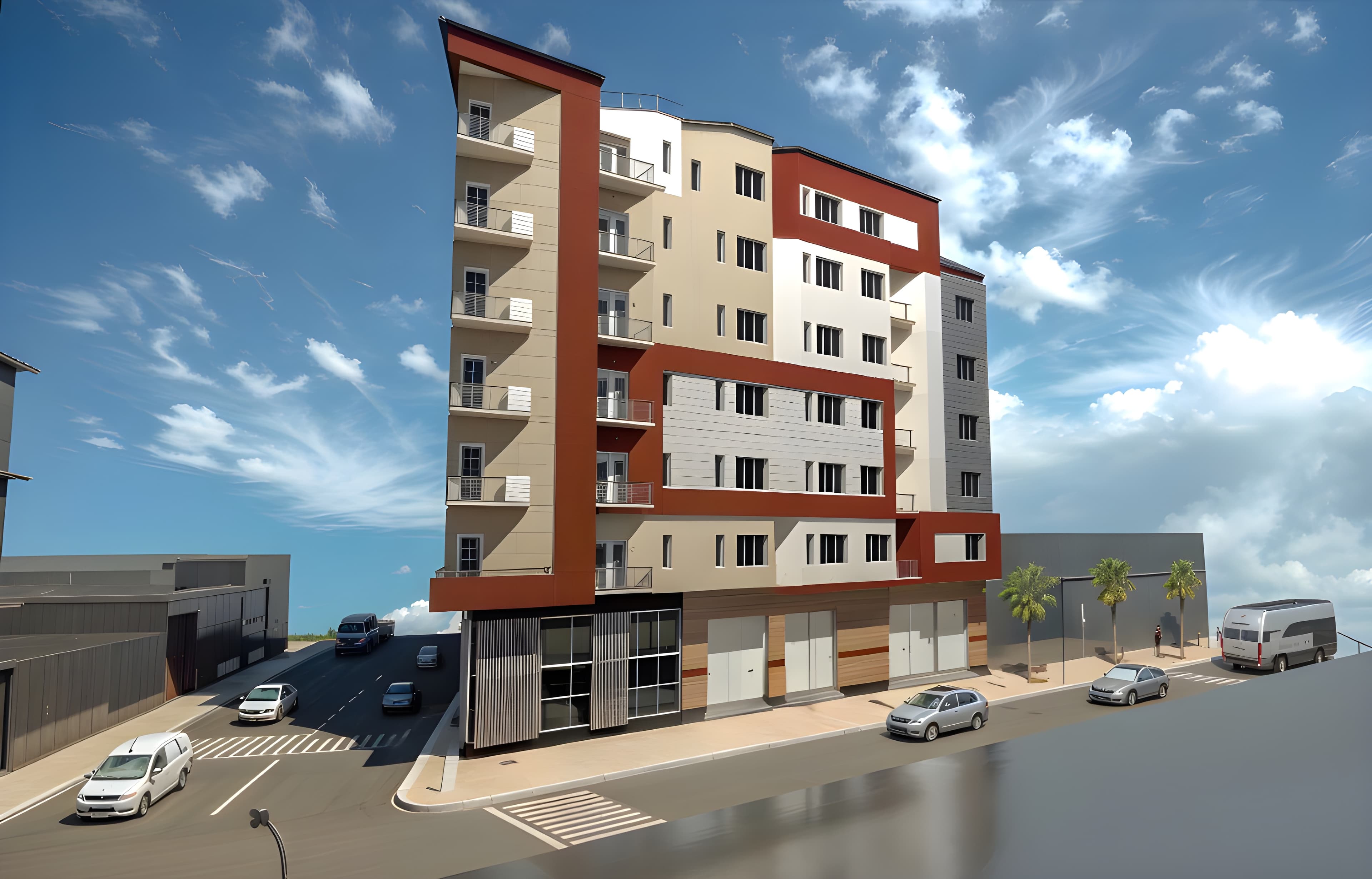 Résidence Rubis - Vue du projet de construction